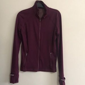 Maroon Victoria Secret Sport Jacket w/ Mesh Back